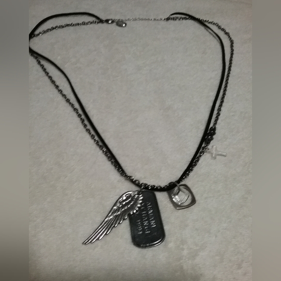 BRAND NEW Armani Charms  Necklace - Picture 1 of 5